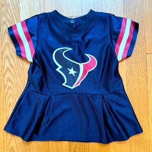 Houston Texans NFL jersey dress size 6-12m baby
